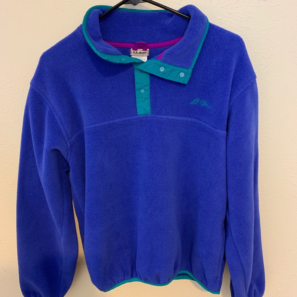 vintage L.L Bean fleece